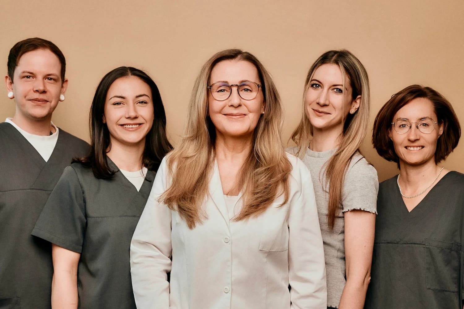Dr. Heidelinde Klein and her practice team